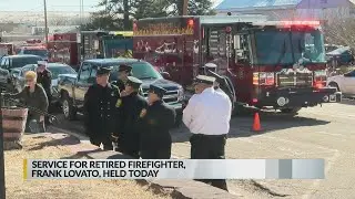 Family, friends gather for retired firefighter funeral