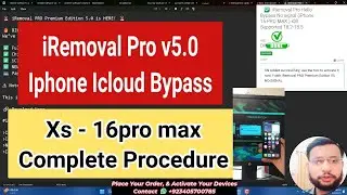 iRemoval PRO Premium Edition 5.0 is HERE! Full Support from iPhone XS to 16 Pro Max | Instant Bypass