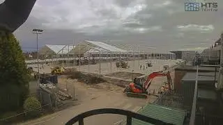 HTS TENTIQ industrial warehouse for a car manufacturer