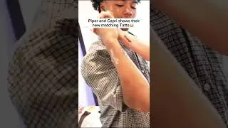 Piper Rockelle and Capri get matching tattoos #piperockelle #c4pri #capri