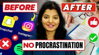 How to Stop Procrastination😬✅ | 99 % Faced This Problem