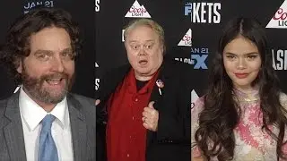 FX's Baskets Premiere Zach Galifianakis, Louie Anderson, Malia Pyles, Julia Gruenberg