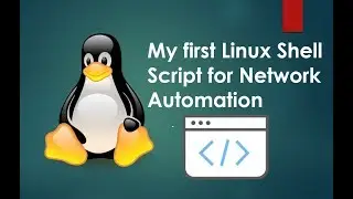 Linux - My first Linux Shell Script for Network Automation