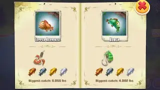 My fishing book collection | My Hay Day fish collection | Fishing |Online Game #games #fishing #fish