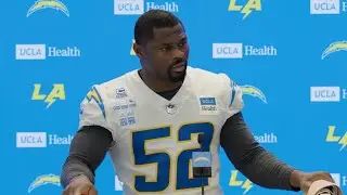 Khalil Mack On Impact Of Slater's Injury | LA Chargers
