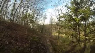 Hop Brook Lake Middlebury MTB Ryan Roller and descent Dec 2014