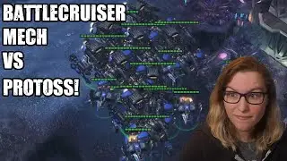 Battlecruiser Mech Versus Protoss!