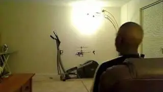 9051 R/C Eagle Helicopter Indoor Flight