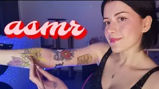 ASMR ✨ // coloring my tattoos