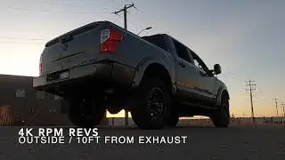 Exterior Revs & Exhaust Note // Nissan Titan 5.6L V8 Factory Soundcheck