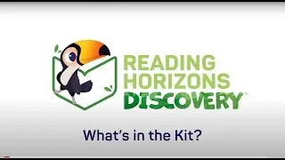 The New Reading Horizons Discovery- What's in the Kit?