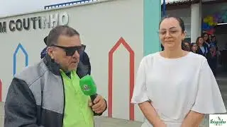 Inaugura&ccedil;&atilde;o de reforma e amplia&ccedil;&atilde;o da Escola Municipal de Educa&ccedil;&atilde;o B&aacute;sica Dom Coutinho