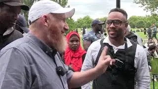 I believe in it  Hemza vs David Lynn   David Lynn Exposed   Speakers Corner   Hyde Park