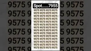 Spot the Hidden out the pin point the 7955 #brainchallenge #bitcoin #brainathon #brainawareness