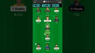 DC Vs LKN Dream 11 team prediction !! Delhi Capitals vs Lucknow dream team #dream1team #ipl2024 🔥☺️🔥