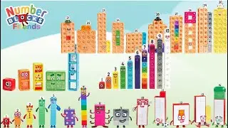 04:18 Minutes Compilation Unboxing Mathlink Cubes Numberblocks 1 100 Activity Set! Satisfying ASMR