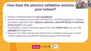 No Nonsense Phonics - a DfE Validated Phonics Programme