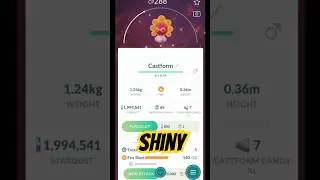 SHINY CASTFORM || POK&Eacute;MON GO ||