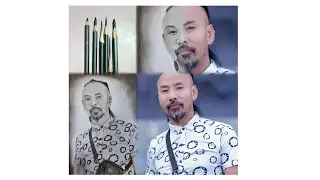 Tangkhul singer Oshim soho with charcoal graphite pencil ✏️ 