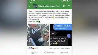 Love at first bite? Pizza and social media bring 2 Eagles fans together | NBC10 Philadelphia
