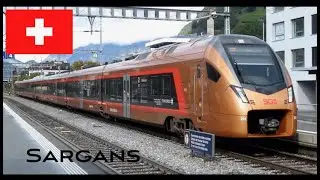 Switzerland: Changing Trains at Sargans