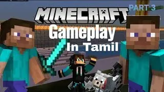 Minecraft PE one block sky block gameplay | tamil