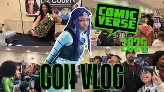 Come to Comic Verse with me!| Mini Con Vlog