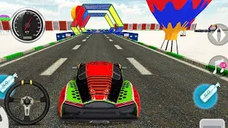 Superhero Car mega ramp car game-crazy car stunt driver survival race games-Anroid Gameplay#