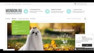 Как сделать заказ на MONBON.ru?