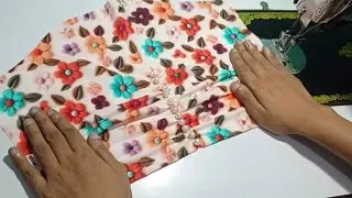 Easy sleeve design for beginners|Elastic sleeve with pearl's  trendyfashion