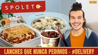 AVALIANDO SPOLETO - LANCHES QUE NUNCA PEDIMOS / DELIVERY - Vale a pena?