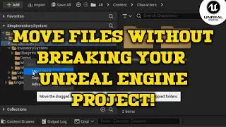 ПЕРЕМЕЩЕНИЕ ФАЙЛОВ/ПАПОК БЕЗ НАРУШЕНИЯ ПРОЕКТА | Unreal Engine 4 и 5 (исправление перенаправителей)