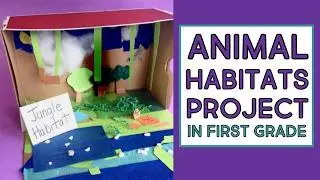 Teach Animal Habitats In Elementary - A First Grade Science Unit