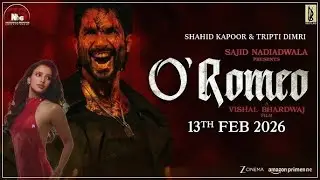 O ROMEO - Movie Official Teaser Update | Shahid Kapoor | Tripti Dimri | O Romeo Shahid Kapoor