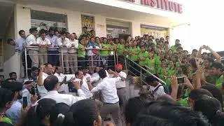 Neet celebration Jaipur Allen all India first rank
