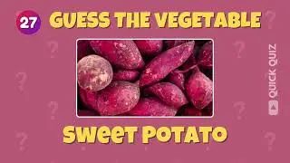 Only 26% Can Guess These Vegetables Correctly! 🥦 Guess the Vegetable #education​