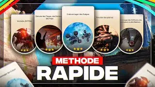 Méthode la plus rapide pour obtenir 3 étoiles à toutes les épreuves (solo)