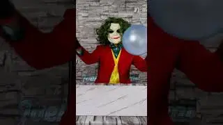How does the joker put a ping pong ball in this balloon?  #6