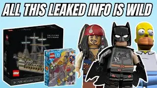 Зачем?! Новые наборы LEGO по мотивам «Пиратов Карибского моря», «Симпсонов» и DC, которые выйдут ...