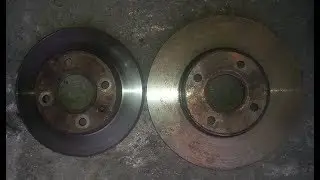 Checking brake disc and hub with using dial indicator (Ford Fiesta ST brakes on Puma)
