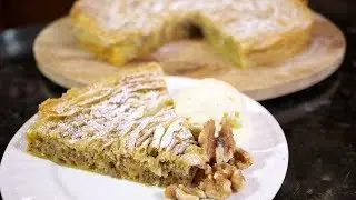 How to make Muakacha / Ruffled Milk Pie (Assyrian Food)