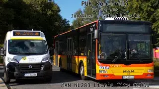 PUK Komorniki - MAN NL283 Lion's City #7001- Linia 716