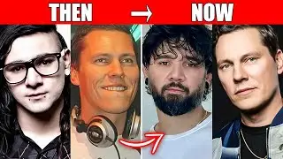 Famous DJs Then and Now 🔥 (2000s&ndash;2024) | EDM Legends Transformation!