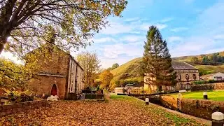 &ldquo;Walsden Village  Morning Walk &mdash; Serene Canal, Nature & Village Charm&rdquo;Cotswolds England Walking Tour
