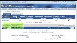 eNom DNS Tutorial: How to update DNS at eNom by HostCheetah.tv