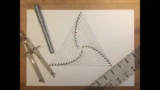 How to Draw a Triangular Swirl | Mandala Drawing Tutorial