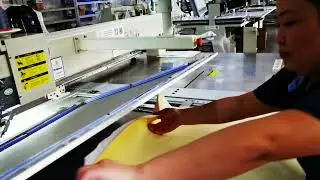 Richpeace Sewing Perforation Machine Test Running Before Delivery