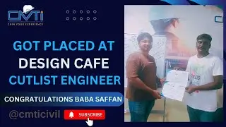 P Baba Saffan | New Horizon College of Engineering | CACM+BIM Hybrid Training at CMTI Bengaluru