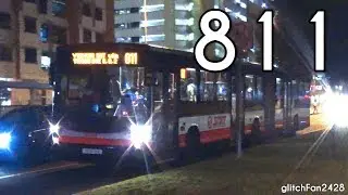 [SMRT] (Retired) Speed & Power! - TIB1245L on Service 811 - Mercedes Benz O405G Hispano Habit