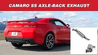 2016-17 Camaro SS 6.2L - Hurst Elite Series Axle-back Exhaust System 6350026